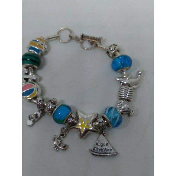 Willabee And Ward Jewelry - Willabee and Ward Charm August Toggle Bracelet Beach Summer